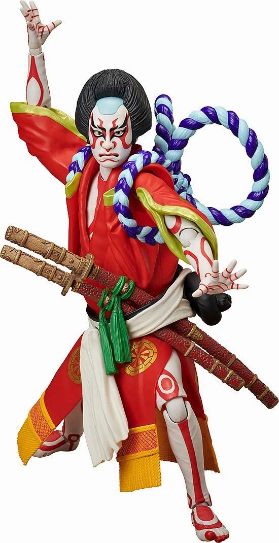 Kabuki:Yoshitsune Senbon Zakura - Figma #SP-126 Kitsune Tadanobu (FREEing) Japanese Anime Vinyl Showcase