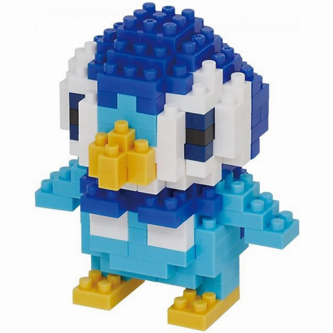 Kawada Nanoblock Pokemon Buildable Piplup Building Blocks Figure Extinct Creature Robot Collectible