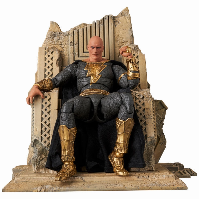 Paper Model MAFEX "Black Adam" Black Adam (Gold Suit)