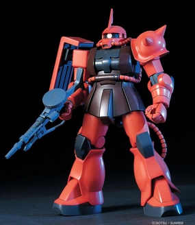 High Quality Display Piece Gundam 1/144 HGUC #032 Gundam 0079 MS-06S Zaku II Char Custom Model Kit