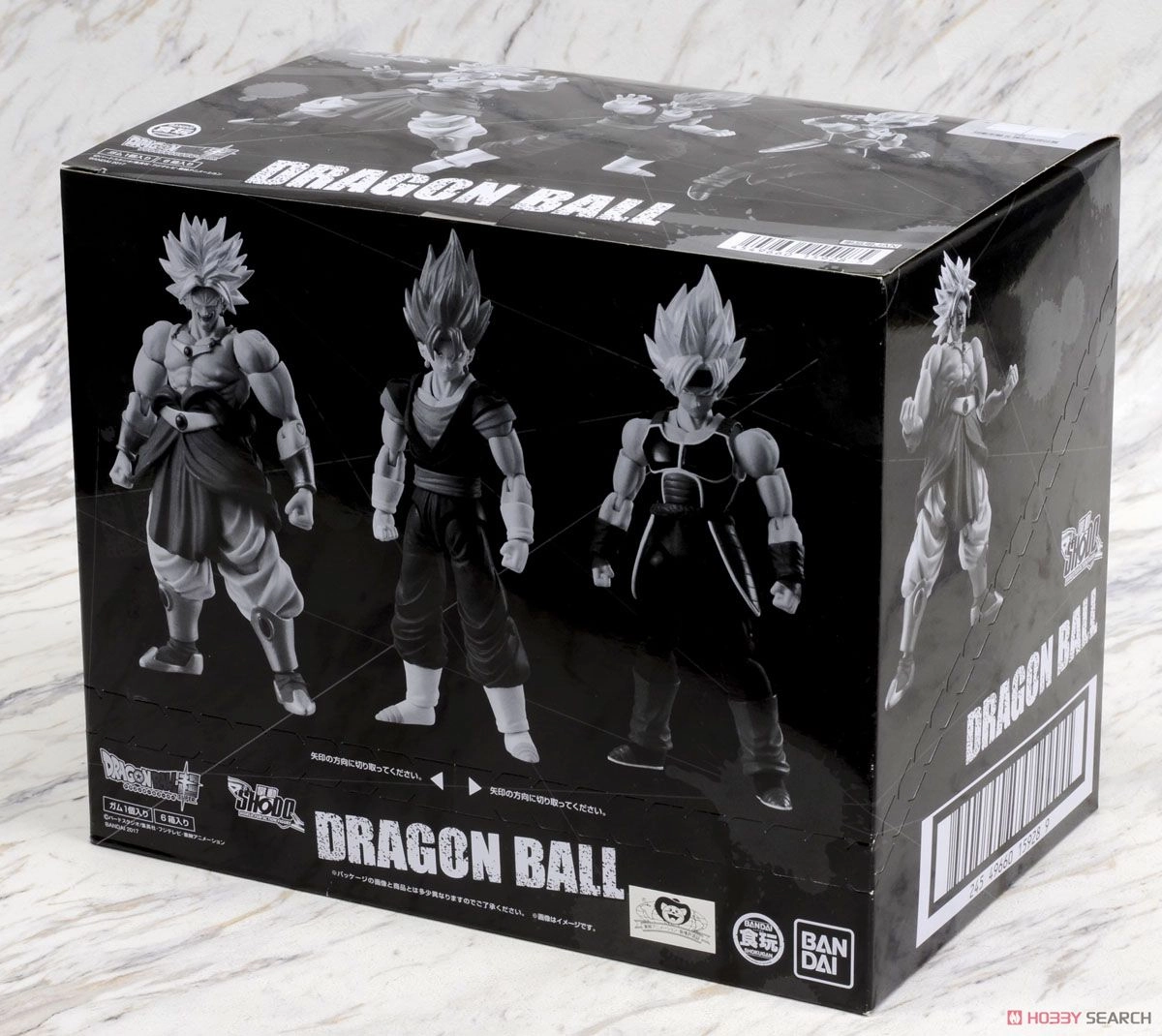 Modular Design Bandai Dragon Ball Shodo Volume 5 Micro Action Figure Box