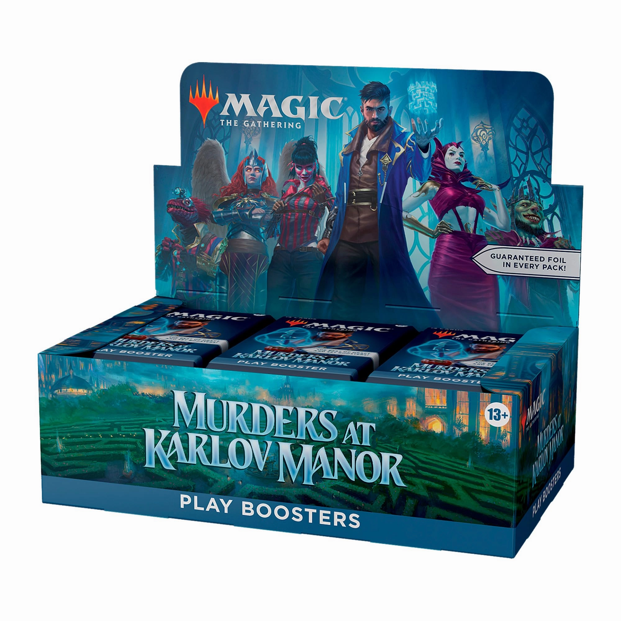 "MAGIC: The Gathering" Murders at Karlov Manor Play Booster (English Ver.) Surprise Package Unboxing