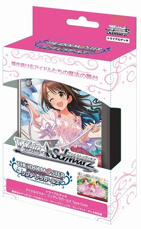 Toy Find Display Hidden Series Series Weiss Schwarz Trial Deck "The Idolmaster Cinderella Girls" Type:Cute