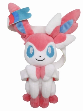 Hidden Series Display Random Collectible Unboxing "Pokemon" Allstar Collection Plush PP125 Sylveon (S Size)