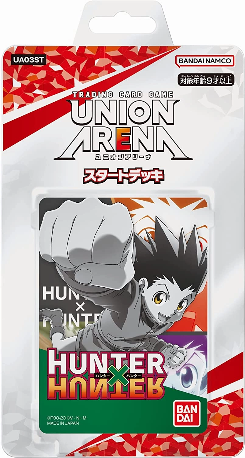 UNION ARENA "Hunter x Hunter" Start Deck UA03ST Mystery Find Unboxing Random Drop Series
