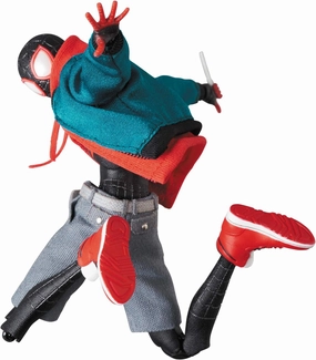 MAFEX "Spider-Man: Into the Spider-Verse" Spider-Man (Miles Morales) Renewal Ver. PVC Toy