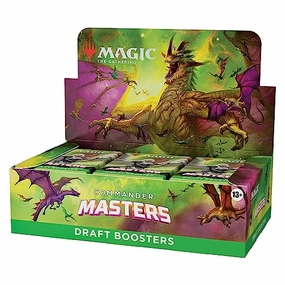 MAGIC: The Gathering Commander Masters Draft Booster (English Ver.) Toy Find Display Toy Drop Series