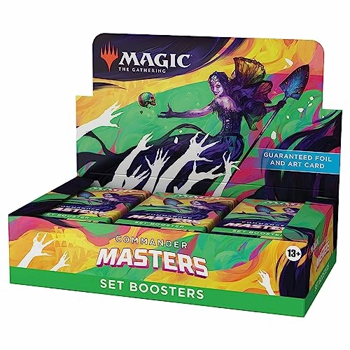 MAGIC: The Gathering Commander Masters Set Booster (English Ver.) Exclusive Series Release Collectible Drop Series