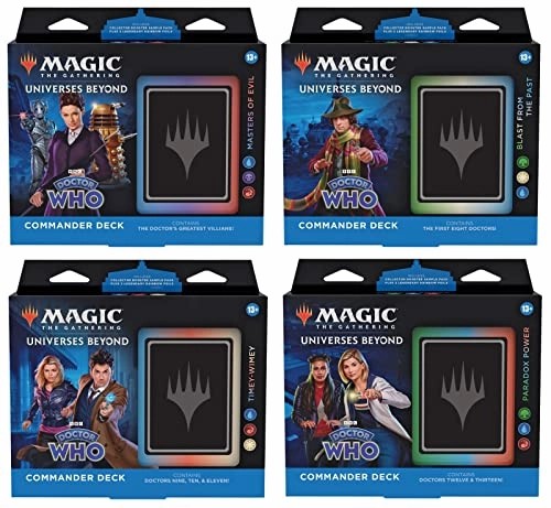 MAGIC: The Gathering Doctor Who Commander Deck 4 Types (English Ver.) Limited Find Display