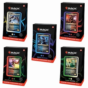 MAGIC: The Gathering Starter Commander Deck 5 Types (English Ver.) Toy Find Unboxing Hidden Find Display