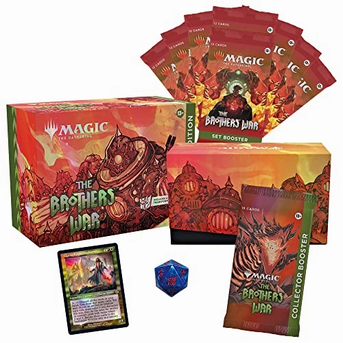 MAGIC: The Gathering The Brothers' War Gift Bundle (English Ver.) Random Drop Series Collector's Series Display