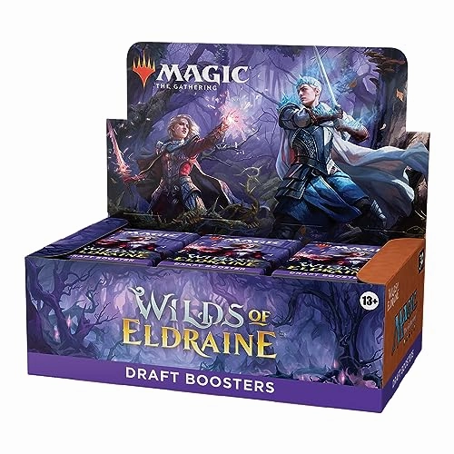 MAGIC: The Gathering Wilds of Eldraine Draft Booster (English Ver.) Random Series Display Exclusive Series Series