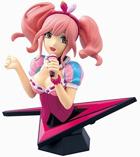 Articulated Figure Makina Nakajima Figure-rise Bust, Macross Delta - Bandai