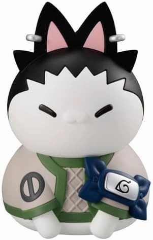 MEGA CAT PROJECT "NARUTO" Nyantomo Ookina NYARUTO! Reboot Nara Shikamaru Vintage Collectible