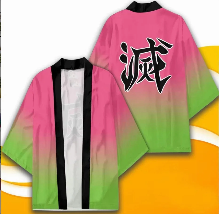 Fictional Character Haori | Demon Slayer: Kimetsu no Yaiba | Kanroji Mitsuri