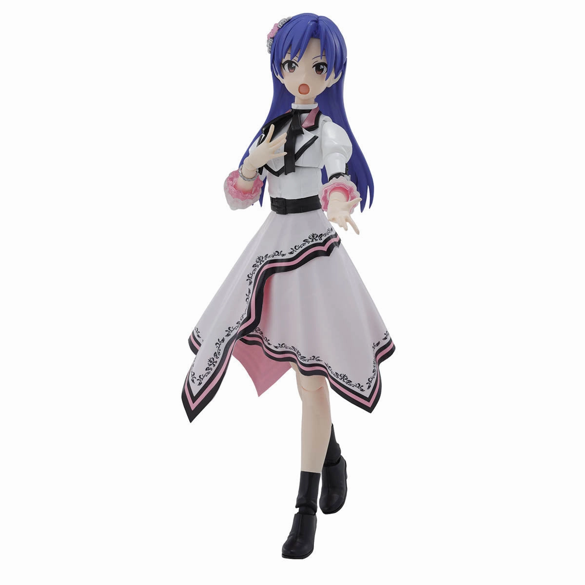 PVC Statue Bandai 30 Minutes Sisters 30MS The Idolmaster Chihaya Kisaragi (20th Anniversary You and Ai! Ver.) Model Kit