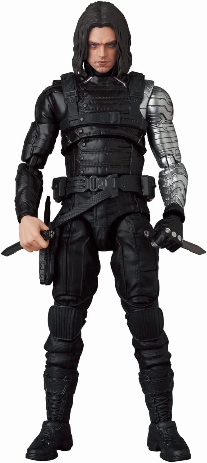 "Captain America: The Winter Soldier" MAFEX No.203 Winter Soldier Coastal Decor Collector Display
