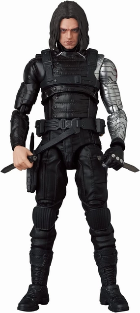 "Captain America: The Winter Soldier" MAFEX No.203 Winter Soldier Coastal Decor Collector Display