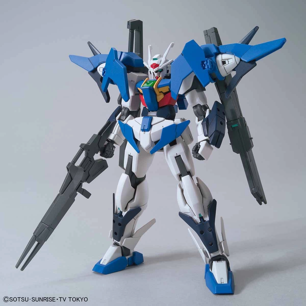 Action Hero Articulated Hero Gundam 1/144 HGBD #014 GN-0000DVR/S Gundam 00 Sky Model Kit