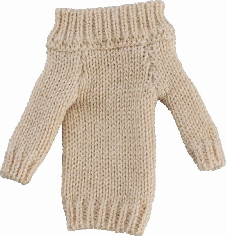 Fantasy Object figma Styles Off-the-Shoulder Sweater Dress (Beige)