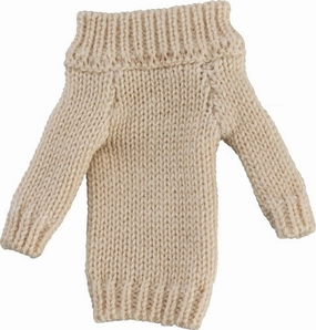 Fantasy Object figma Styles Off-the-Shoulder Sweater Dress (Beige)