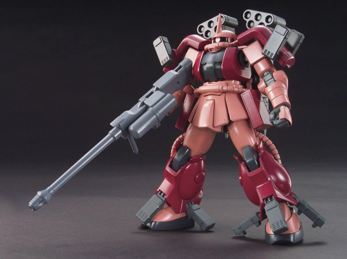 Unicorn Model Collectible Toy Gundam 1/144 HGBF #002 MS-06R-AB Zaku Amazing Model Kit