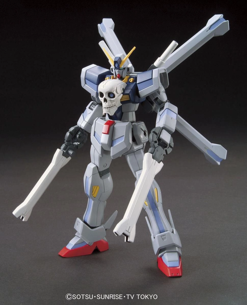 Gundam 1/144 HGBF #014 XM-X9999 Crossbone Gundam Maoh Model Kit Mini Collectible