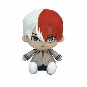 Brick and mortar My Hero Academia Chibi Plush Todoroki Shoto School Uniform Ver.