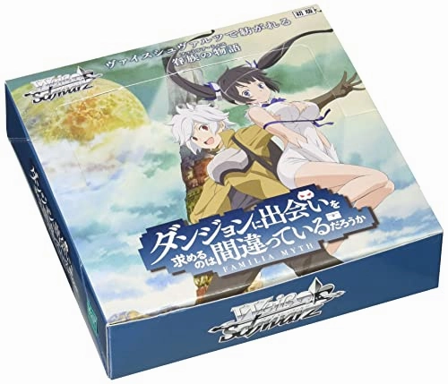 Weiss Schwarz Booster Pack "Is It Wrong to Try to Pick Up Girls in a Dungeon?" Surprise Unboxing Experience