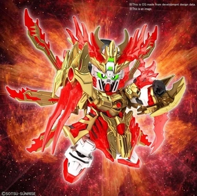 Epoxy Resin Gundam SDSS #033 Sangoku Soketsuden Yan Huang Zhang Fei God Gundam Model Kit