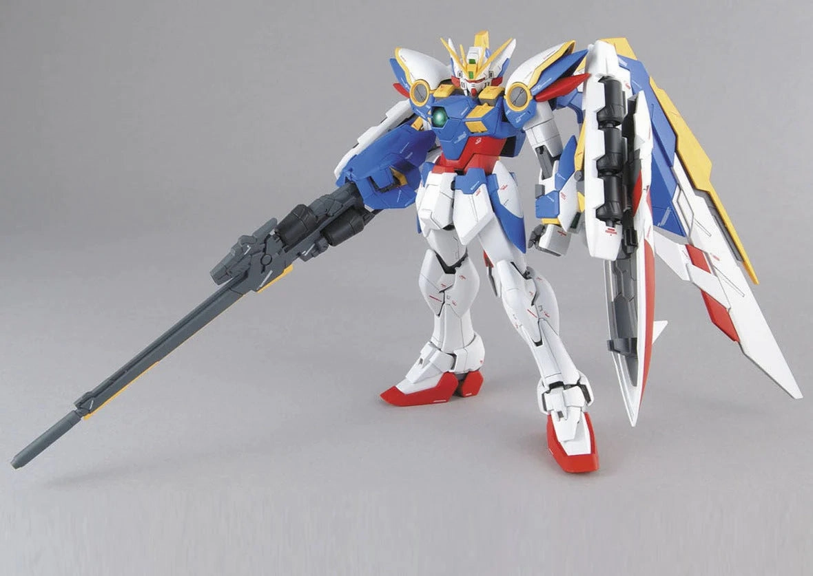 Gundam 1/100 MG Gundam Wing XXXG-01W Wing Gundam EW Model Kit Vinyl Figure