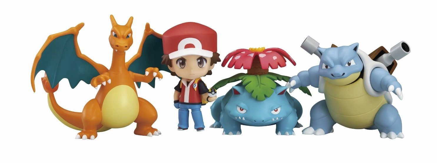 Nendoroid Pokemon Trainer Red: Champion Ver. (Pokemon Center Exclusive) Dynamic Pose Battle Reenactment