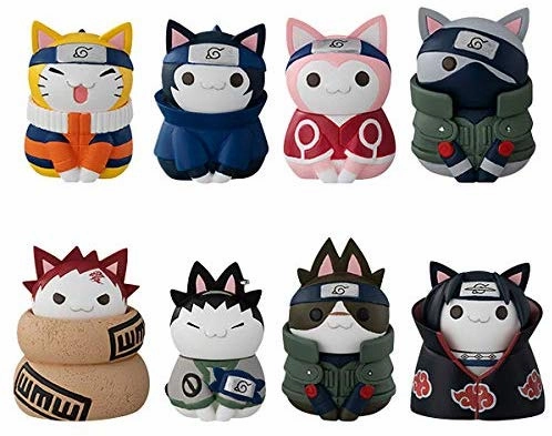 Inclusive Toy Nyaruto! NARUTO Konoha's Cheerful Cats Naruto Shippuuden - MegaHouse