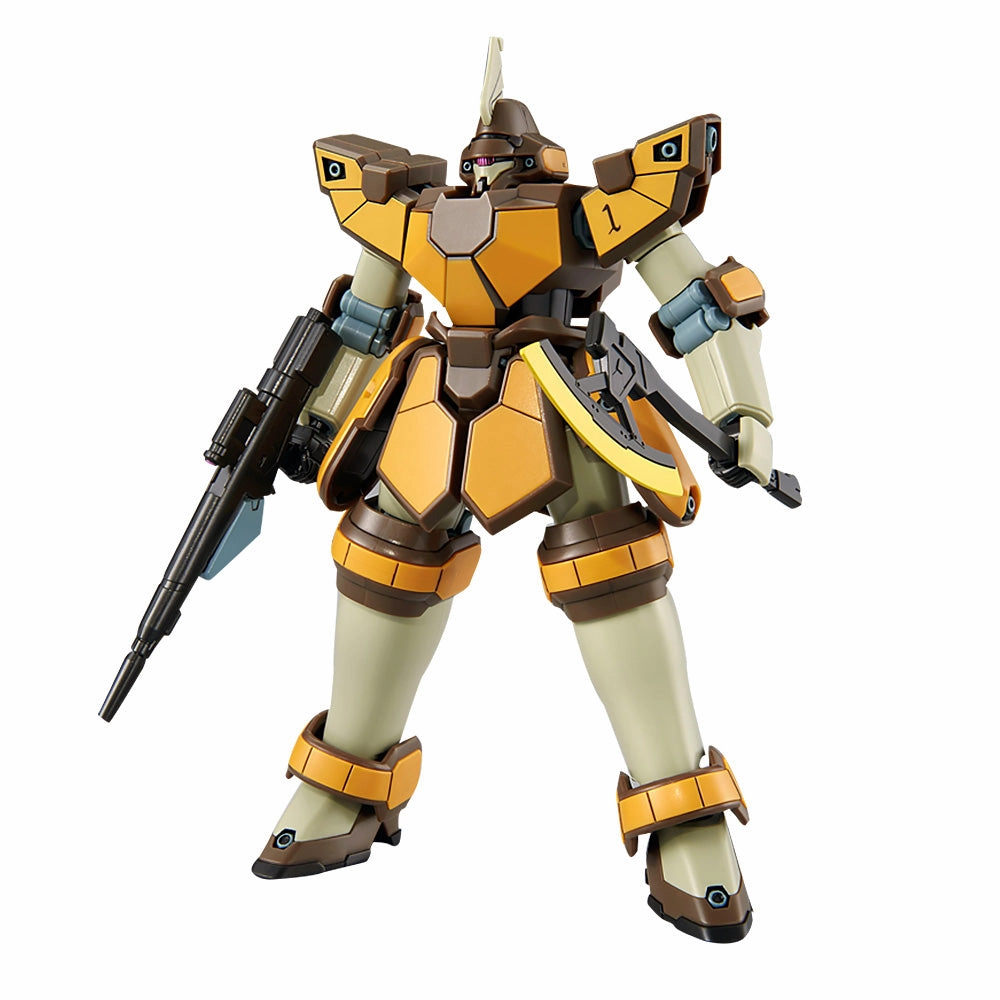 Superhero Statue Fan Vote Gundam 1/144 HGUC Gundam Wing WMS-03 Maganac Rasid Abdul Custom HGAC Model Kit Exclusive