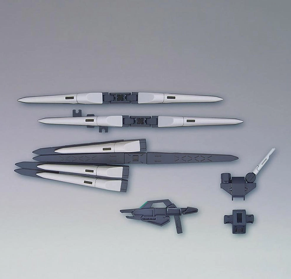 Posable Toy Paleontology Model Gundam 1/144 HGBD:R #030 Fake v (Nu) Weapons Model Kit