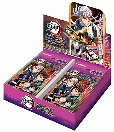 Nursery Decor Beginner Friendly Demon Slayer: Kimetsu no Yaiba Metal Card Collection 2 Pack Ver.
