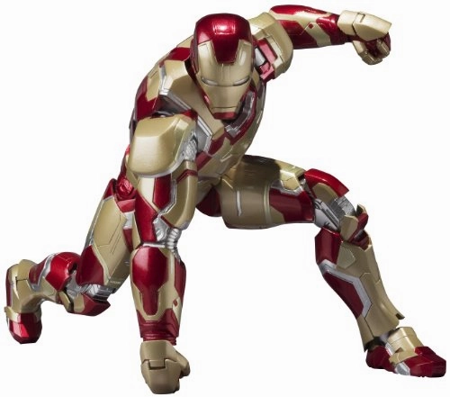 Robot Figure Cryptid Model Iron Man Mark XLII S.H.Figuarts Iron Man 3 - Bandai