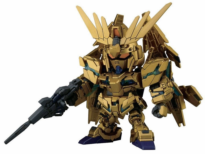 Gundam SD BB #394 RX-0 Unicorn Gundam Unit 3 Phenex BB Model Kit Bohemian style Felt Toy