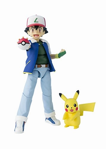 Pikachu  Satoshi  S.H.Figuarts Pocket Monsters - Bandai Fantasy Creature Auction Item