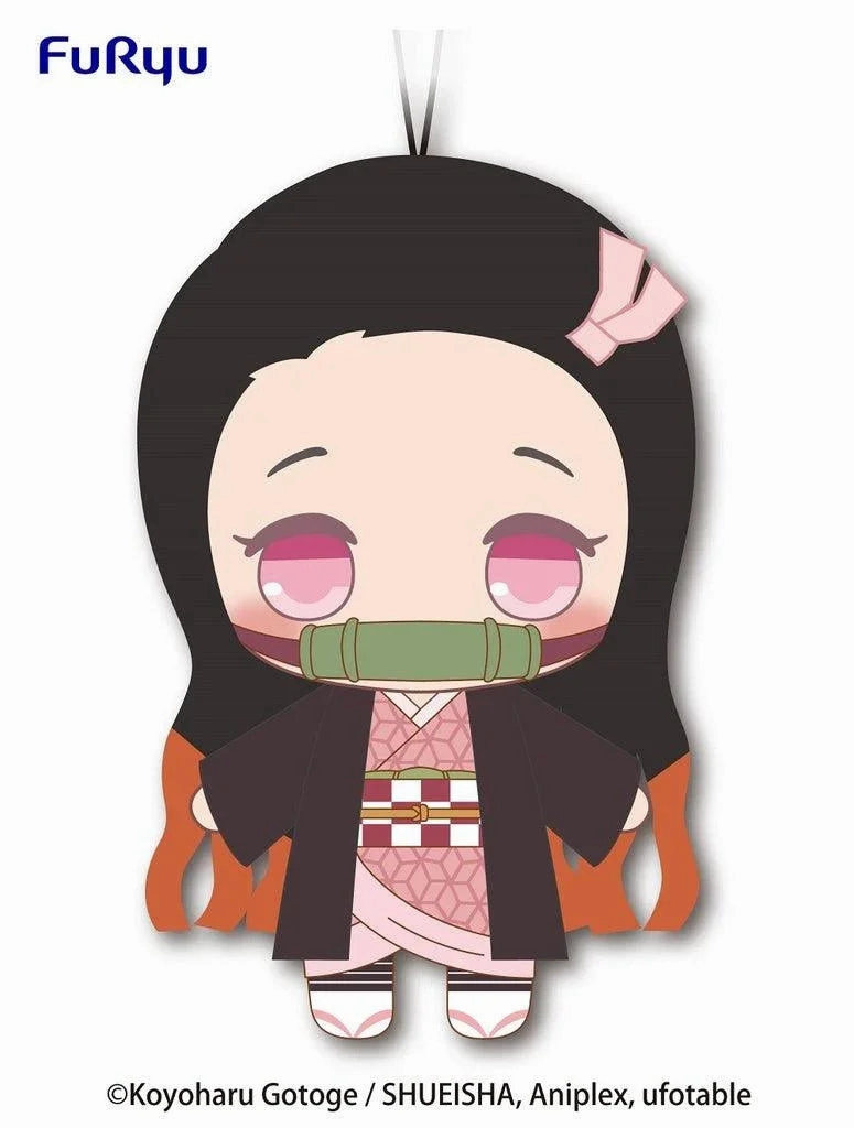 Surrealist Art Plush Keychain | Demon Slayer: Kimetsu no Yaiba | Kamado Nezuko | FuRyu