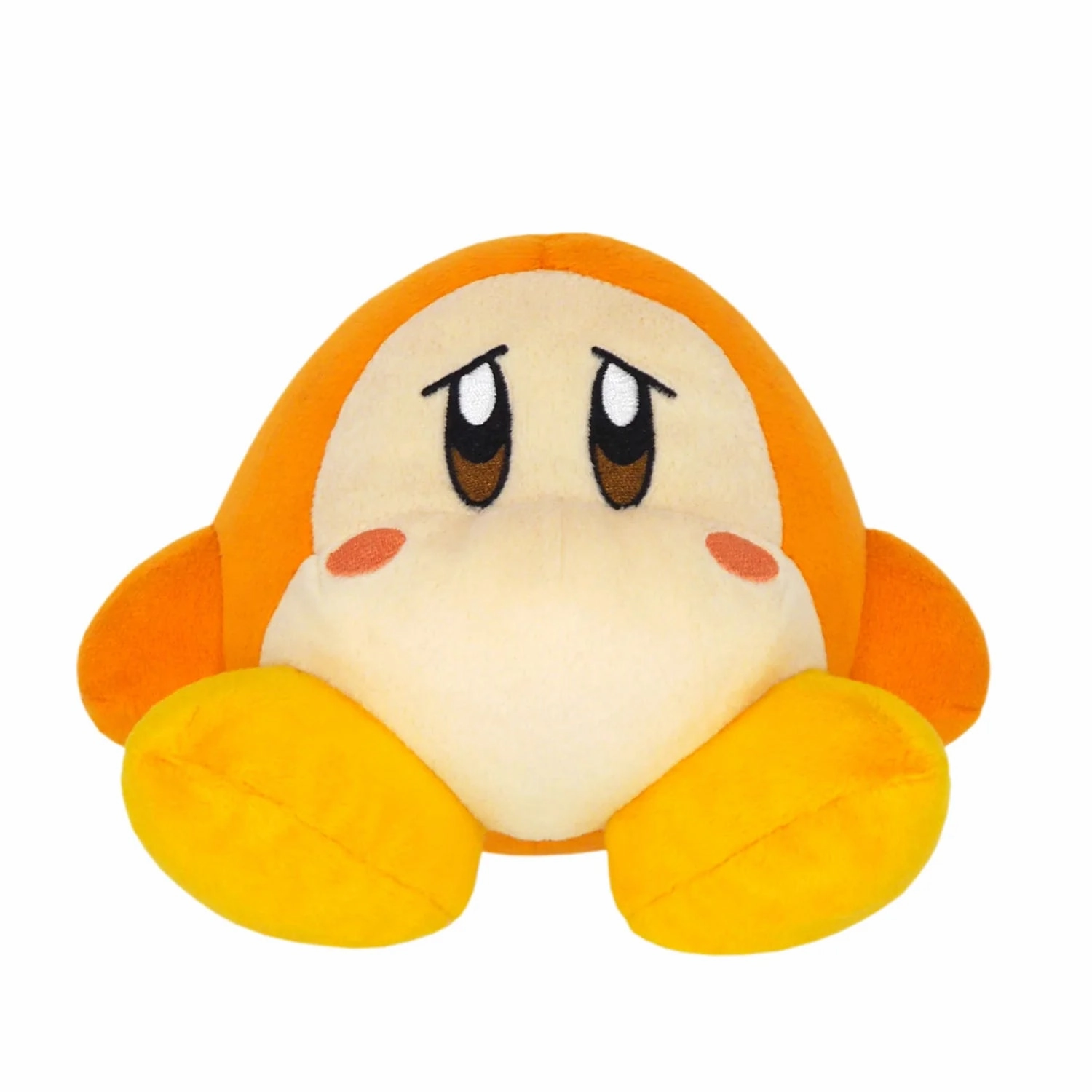 Plushie | Kirby's Dream Land All Star Collection | Waddle Dee Dejected 7" | Little Buddy Logical Worker Mini Being