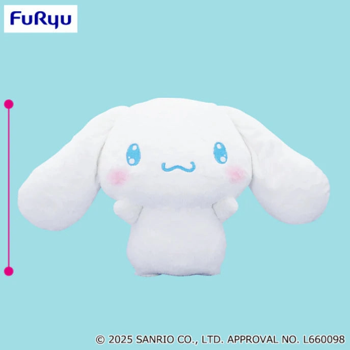 Plushie | Sanrio | Cinnamoroll 13.4" | FuRyu Tiny Wraith