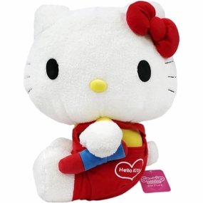Trinket Creator Plushie | Sanrio | Hello Kitty Holding Crayon 15" | Sega