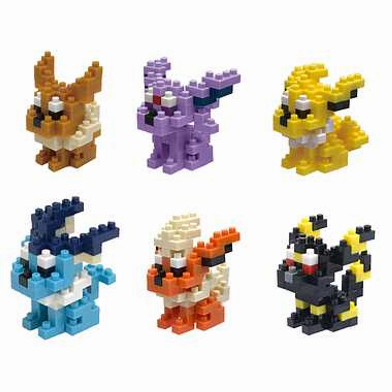 Pokemon Nano Block - Mini Pokemon Eevees Vol. 4 - NBMPM-005 Secret Agent Day Night Cycle