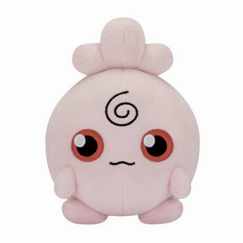 Neutral Color Pokemon Pupurin Baby Igglybuff Plush ~ 8 Inches Inches