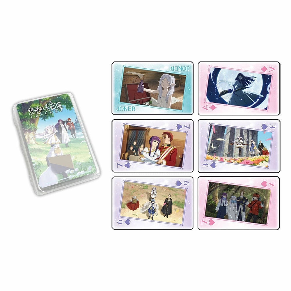 Poker Frieren: Beyond Journey's End - Anime Playing Cards (54-Card Deck) Timer Clock