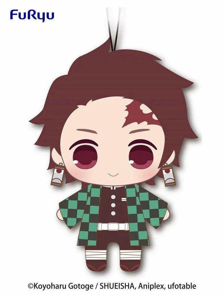 Plush Keychain | Demon Slayer: Kimetsu no Yaiba | Kamado Tanjiro  | FuRyu Limited Art