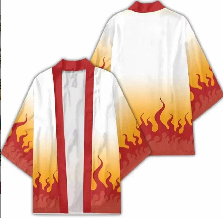 Gift Guide Study room Haori | Demon Slayer: Kimetsu no Yaiba | Rengoku Kyojuro