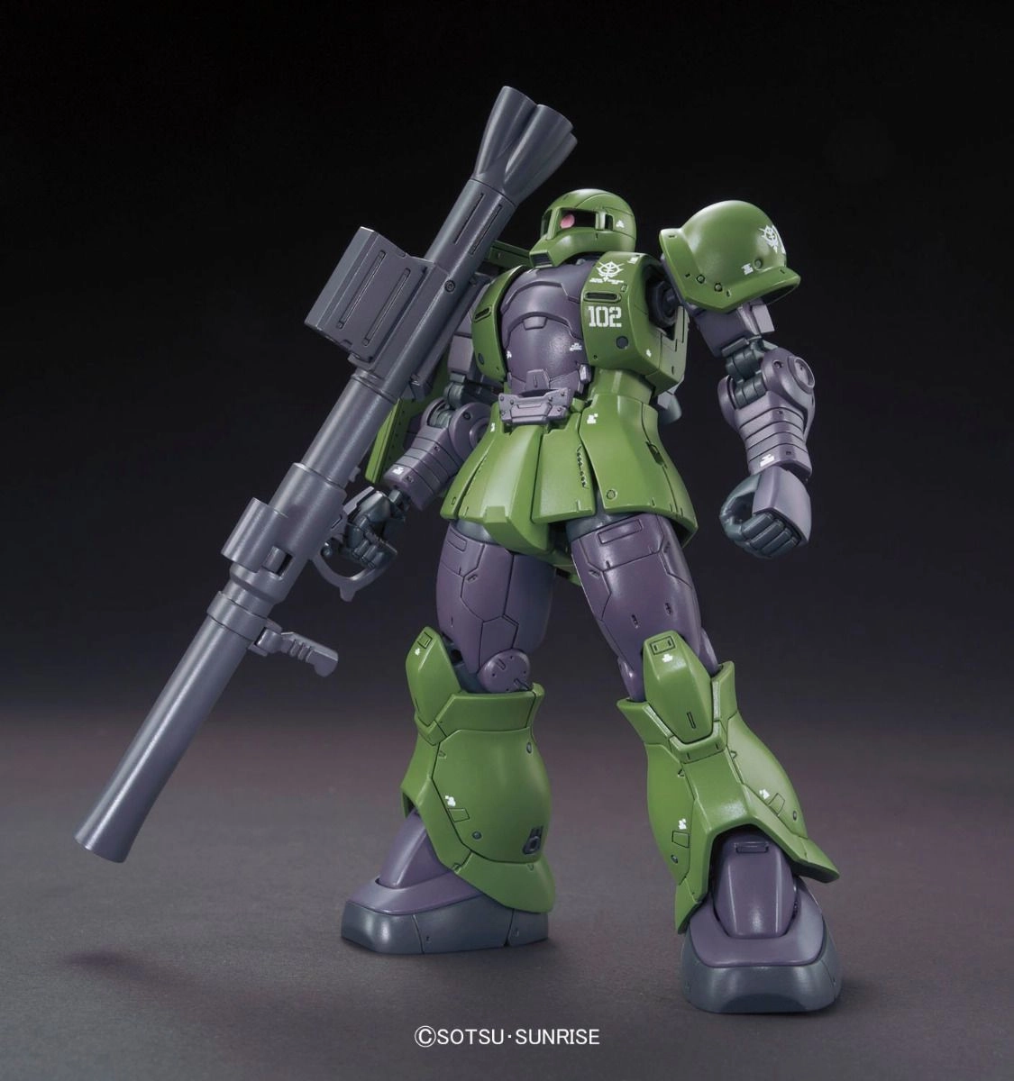 PVC Replica Roman Figure Gundam 1/144 HG The Origin #009 Gundam MS-05 Zaku I (Denim/Slender) Model Kit