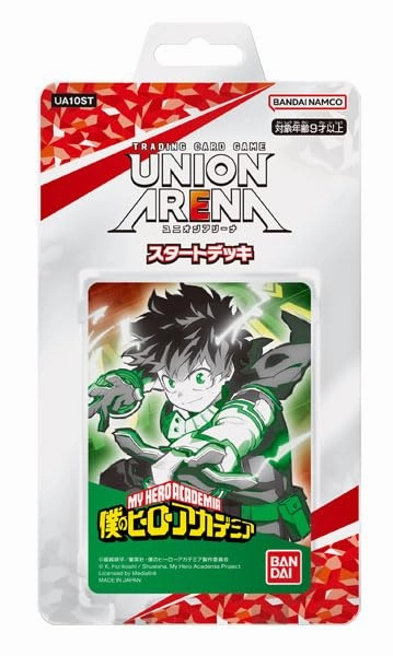UNION ARENA "My Hero Academia" Start Deck UA10ST Premium Collectible Item Toy Find Display